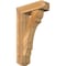 Ekena Millwork Olympic Craftsman Rough Sawn Bracket w/ Offset Brace, Western Red Cedar, 6"W x 18"D x 30"H BKT0604X18X30OLY04RWR - alternate 1